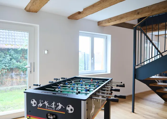 Wood World Luxury Iii Massage - Tischkicker - Parken - Kueche - Light Show - Trambolin * Markdorf